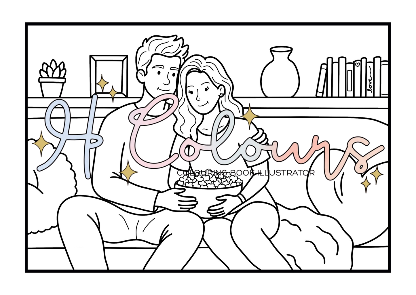 Netflix and Chill Postcard