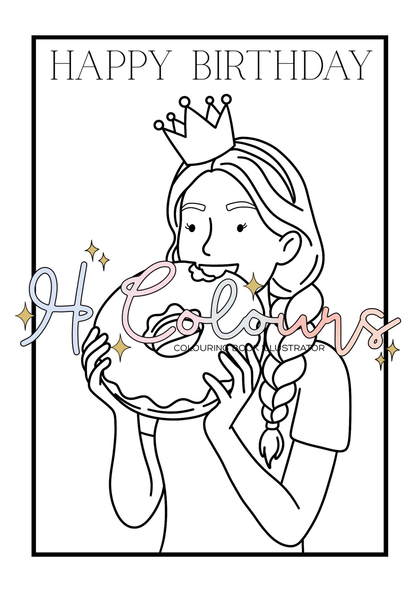*PRE ORDER* Birthday Queen Postcard Series