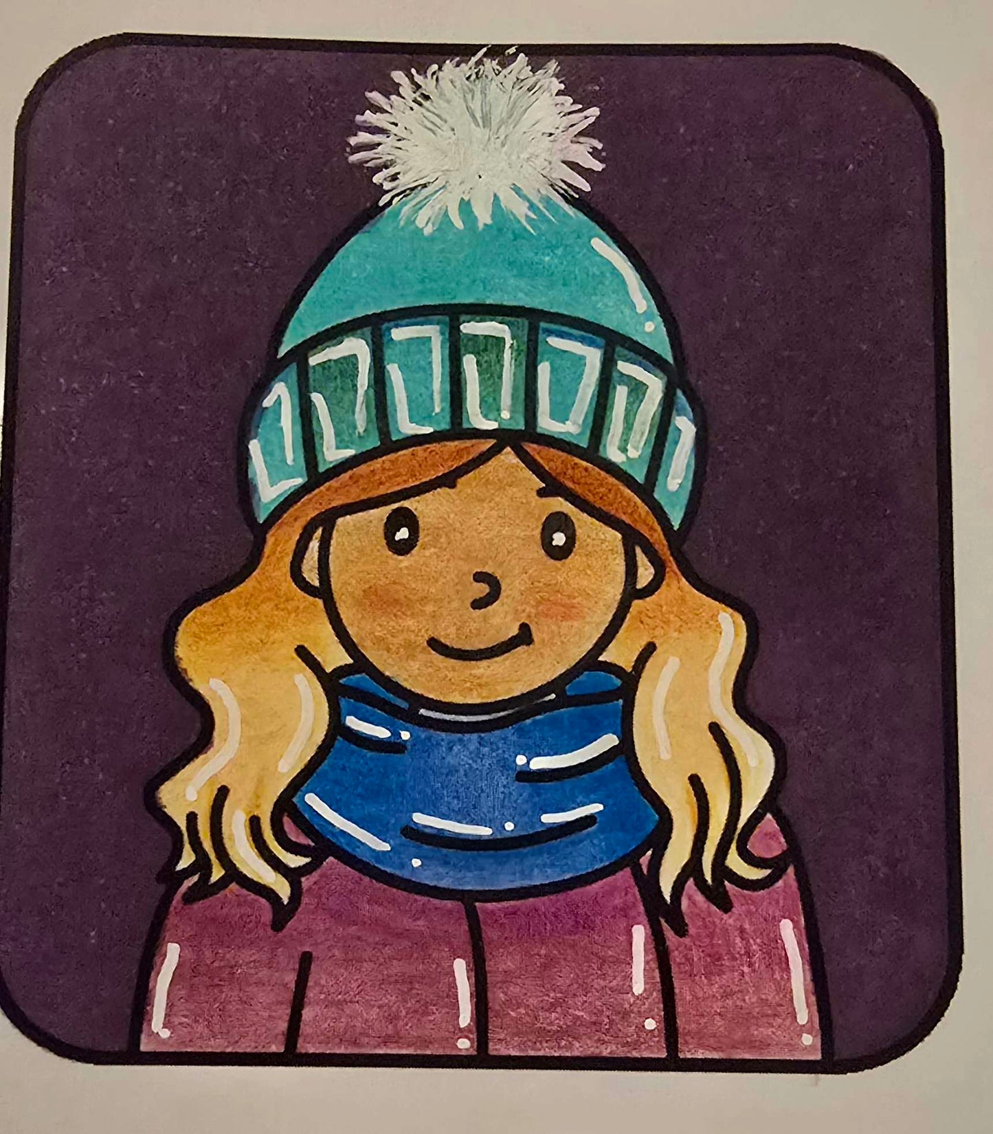 Digital Christmas Advent Mini Colouring Pages