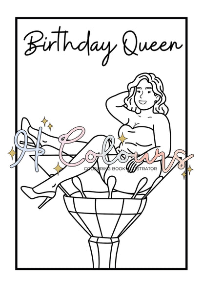 *PRE ORDER* Birthday Queen Postcard Series