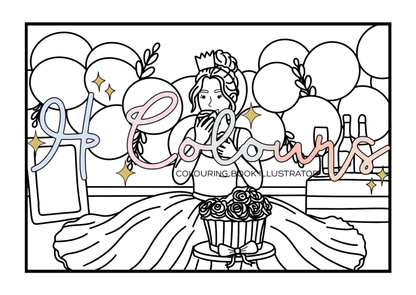 *PRE ORDER* Birthday Queen Postcard Series