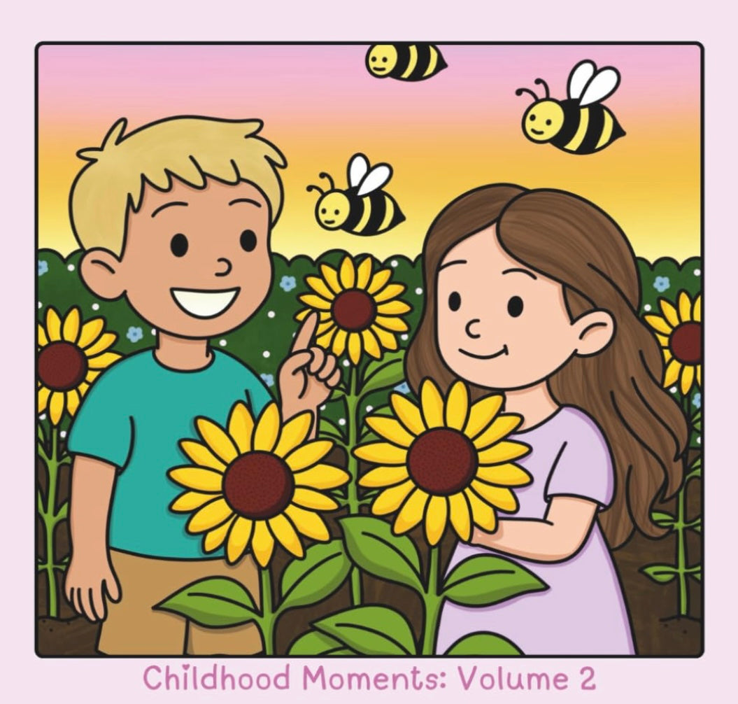 Childhood Moments: Volume 2 Colouring Book