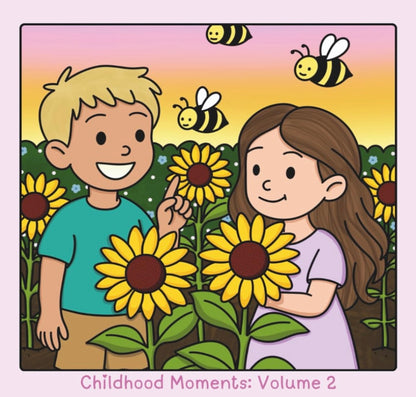 Childhood Moments: Volume 2 Colouring Book