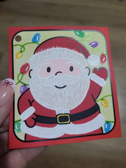 Christmas Advent Mini Colouring Pages